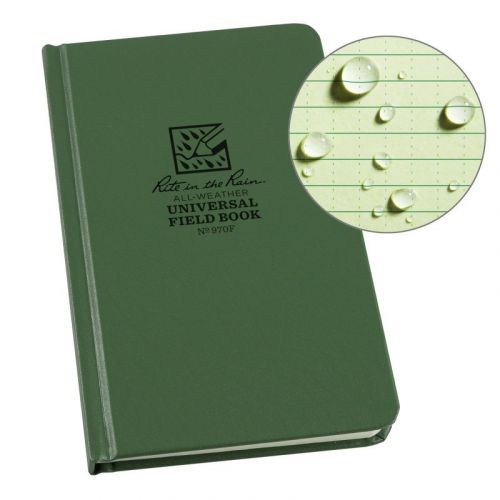 Fabrikoid Universal Bound Book - 4.75 x 7.5 - Green