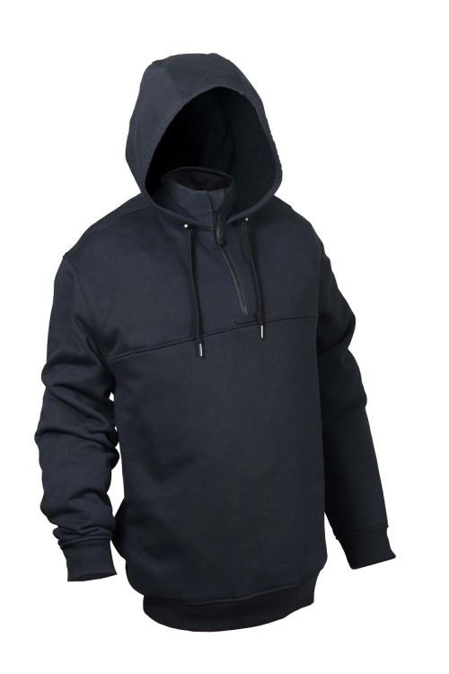 Elbeco Shield Hooded Job Shirt-Midnight Navy Medium