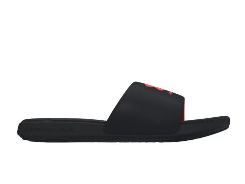 UA Ansa Fixed Slides Black/Radio Red Size: 12