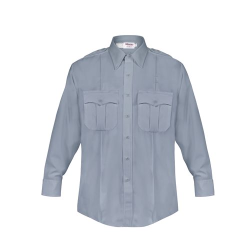 Elbeco DutyMaxx Mens Long Sleeve Medium Blue Shirt Size 16/35