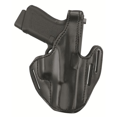 Gould & Goodrich Right Handed Leather 3 Slot Pancake Holster for Glock 19