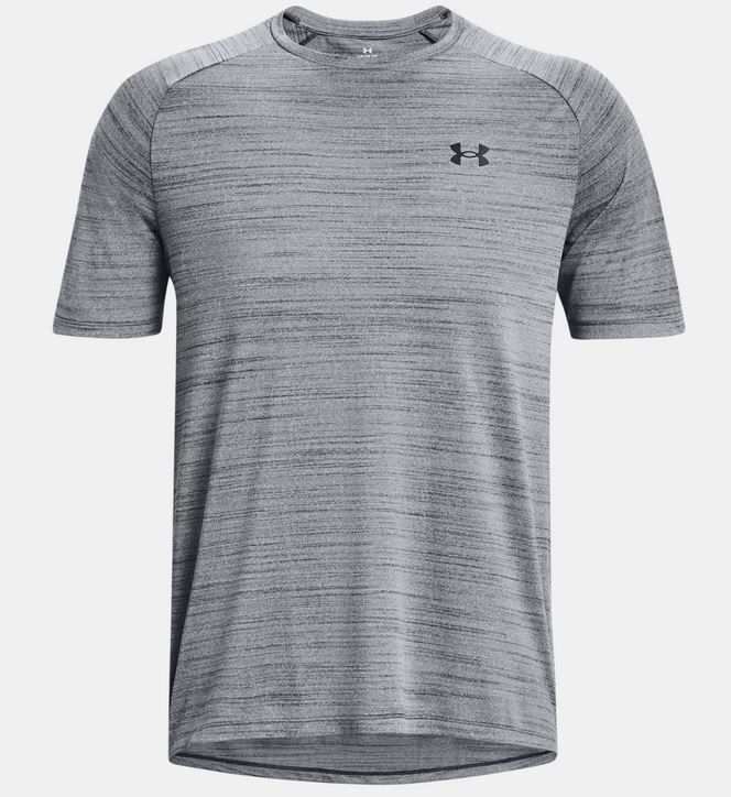 Under Armour Tiger Tech 2.0 Short Sleeve, Pitch Grey, Mens, M