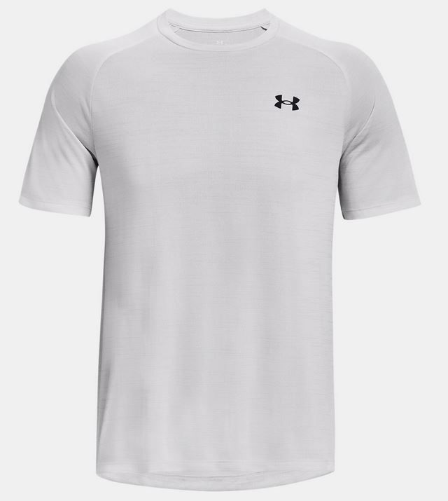 Under Armour Tiger Tech 2.0 Short Sleeve, Halo Grey, Mens, S