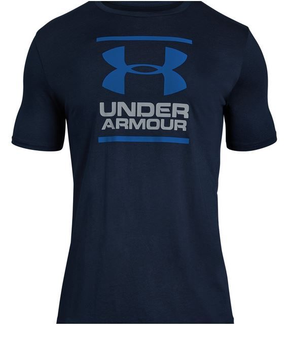 UA GL Foundation Short Sleeve Shirt, Mens, Academy, L