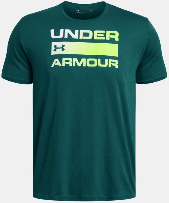 UA Team Issue Wordmark Short Sleeve, Mens, Teal, S