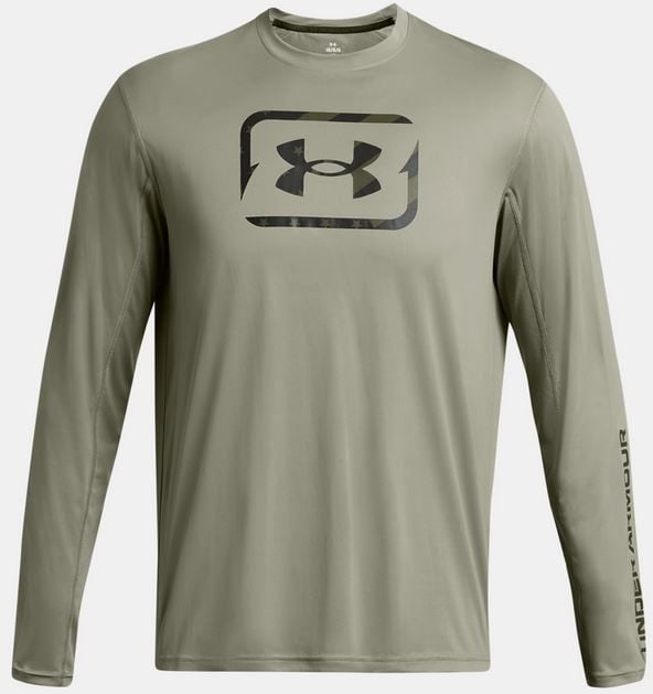 UA Fish Pro Freedom Long Sleeve, Mens, Grove Green, 3XL