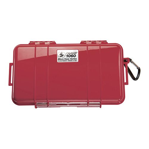 Pelican Micro Case 1060 Red w/Black Liner