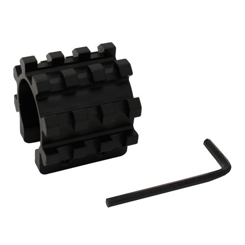 NcStar 12 Gauge Shotgun Tri-Rail, Weaver Mount for 1 Mag Tube