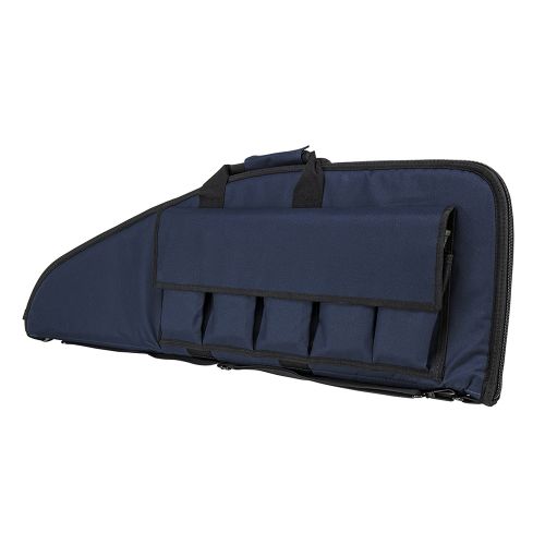 NcStar 2907 Series Rifle Case 36 Length, 13 Height, Blue w/Black Trim