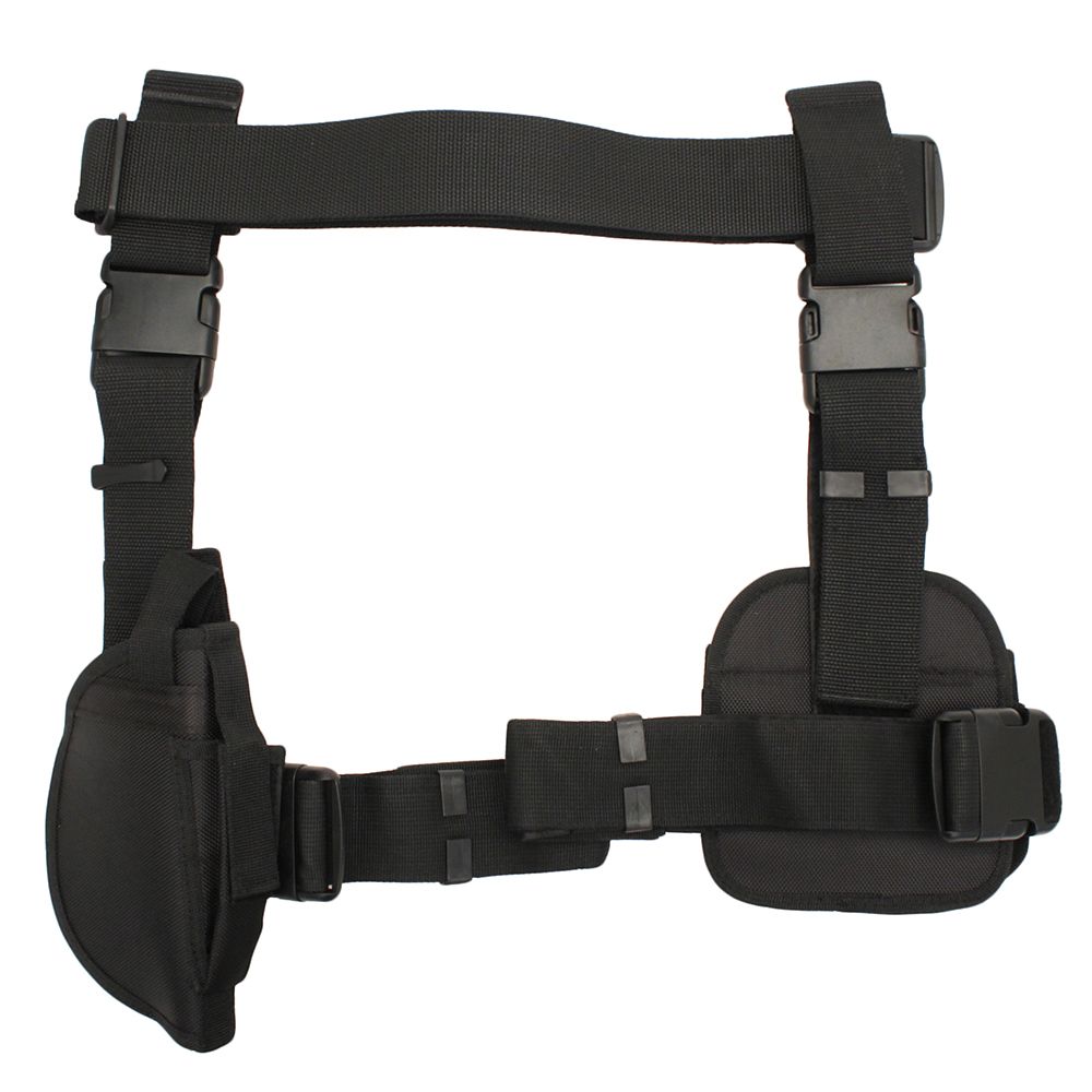 NcStar 3 Piece Drop Leg Holster/Mag Holder Black