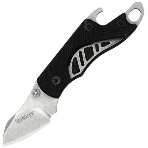 Kershaw Cinder Folder 1.38 in Stonewash Plain GFN Handle