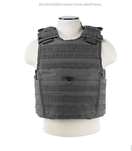 NcStar Vism Bullet Proof Plate Carrier/Gry