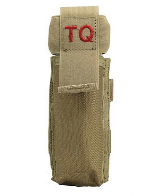 Tourniquet Pouch/Elastic/Tan