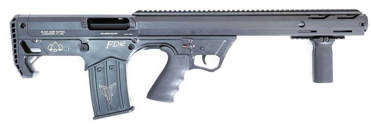 Black Aces Tactical Pro Series FD12 Bullpup Pump 12 GA 18.5 5+1 Left Side Eject Black