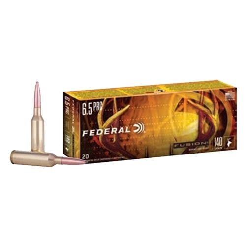 Federal Fusion Rifle Ammo 6.5 PRC 140 gr. Fusion 20 rd.