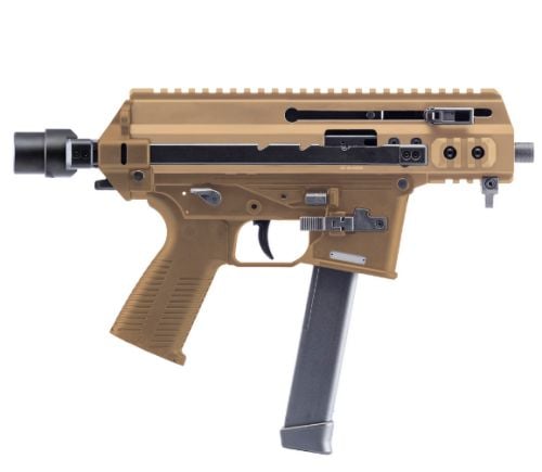 B&T APC9K PRO Semi-Auto 9mm Pistol Coyote Tan For Glock Lower 30rd