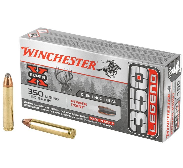 Winchester Super-X 350 Legend 180gr Power Point Ammunition 20-Rounds