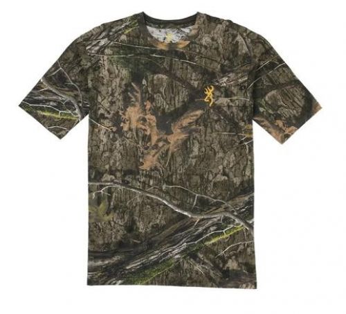 Browning Wasatch Short Sleeve T-Shirt Mossy Oak DNA M