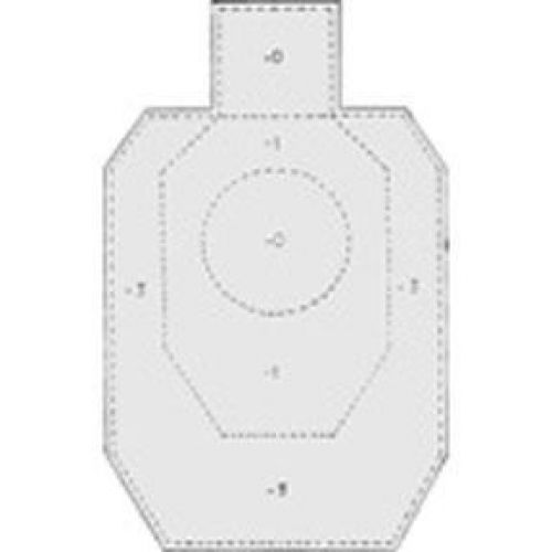 Speedwell Official IDPA Targets Paper Target 100/Pack
