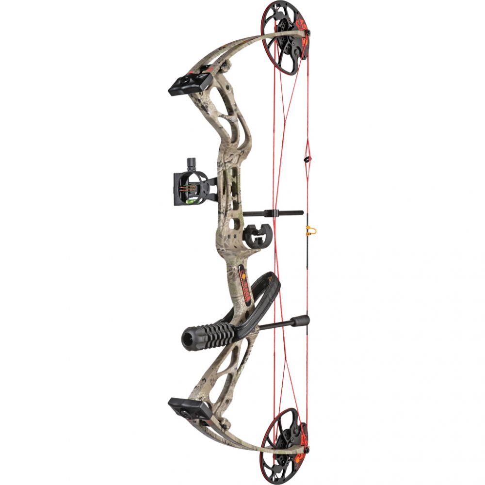 Warrior River Courage Compound Bow Package Dirt Road Camo 20-70 lbs. Right Hand