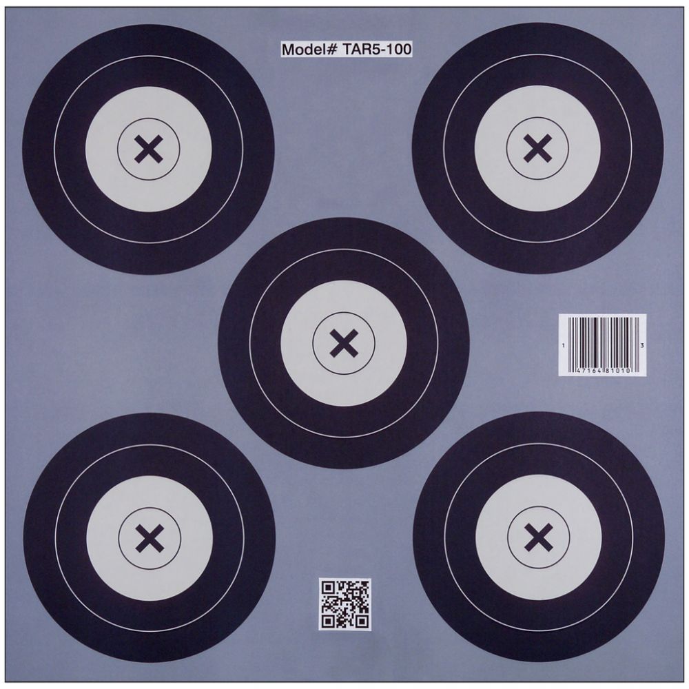30-06 Paper Targets 5 Spot 100 pk.
