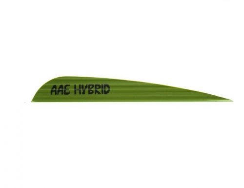 Arizona Archery Enterprise Hybrid 40 Vanes OD Green 3.8 in. 100 pk.