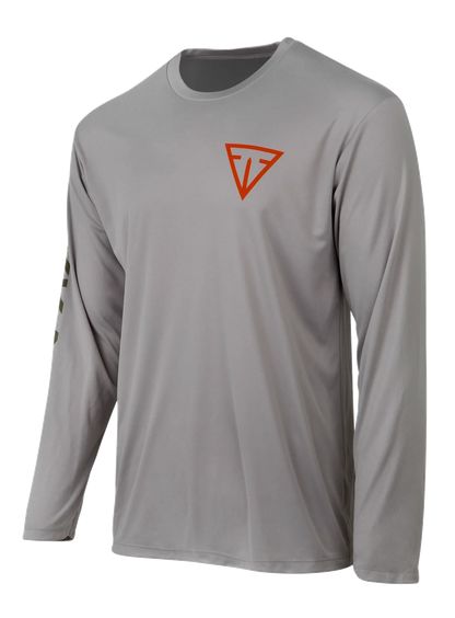 Beretta Tikka Tech Long Sleeve T-Shirt Light Grey Extra Large