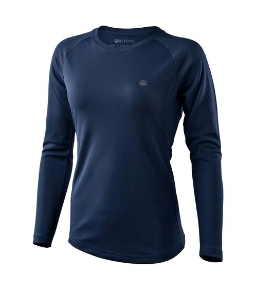 Beretta Ciel Tech Long Sleeve T-Shirt Blue Total Eclipse 2X-Large