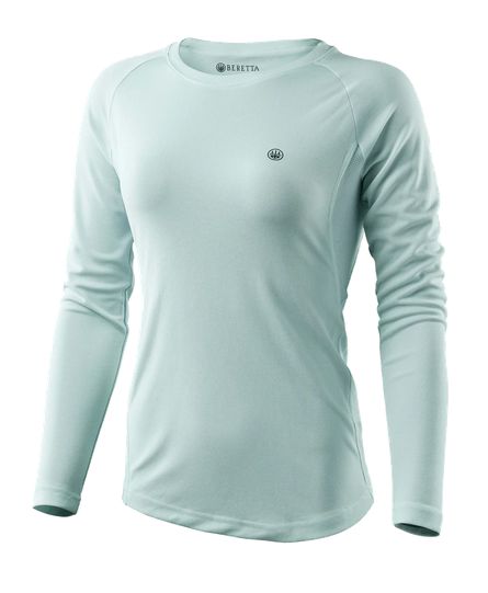 Beretta Ciel Tech Long Sleeve T-Shirt Pale Blue Small