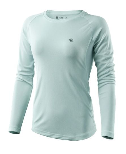 Beretta Ciel Tech Long Sleeve T-Shirt Pale Blue X-Small