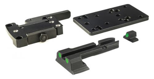 Meprolight MicroRDS Canik TP Series Quick Detach Adapter and Backup Sights, Black
