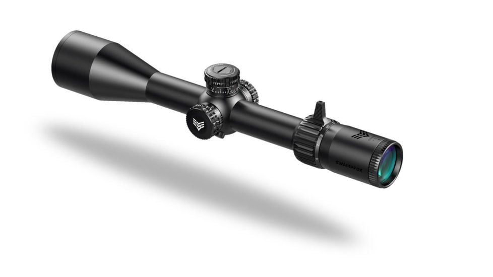 Swampfox Patriot Tactical 6-24x50mm FFP Sharpshooter Grid MIL Reticle
