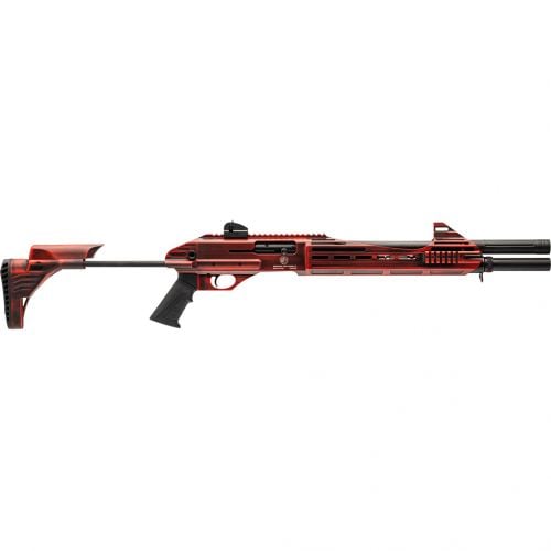 Garaysar Fear-112 Red Battleworn 12 ga. Semi-Auto Shotgun