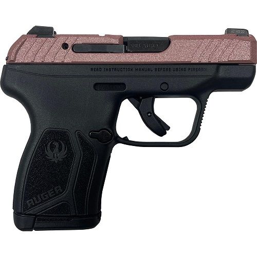 Ruger LCP 380 Max .380 Auto 10rd 2.75 Rose Gold Glitter