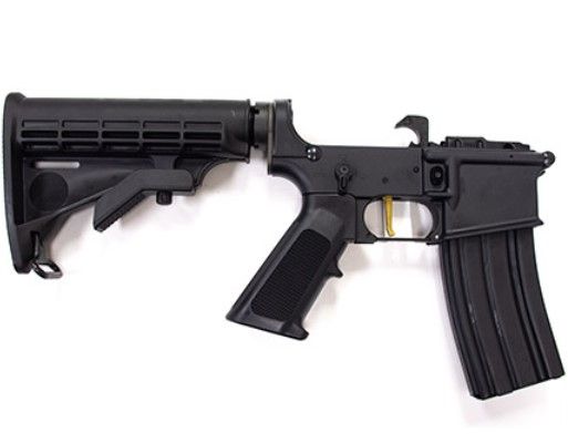 Franklin Armory M4-BLR Multi-Caliber Lower Receiver w/Binary Straight Gold Trigger