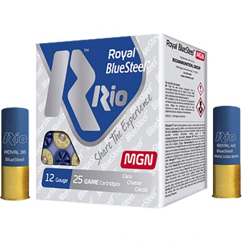 Rio Royal Blue Steel Game Loads 12 GA 3 in. Ammo 1 3/8 oz. #3 25 Rounds Box