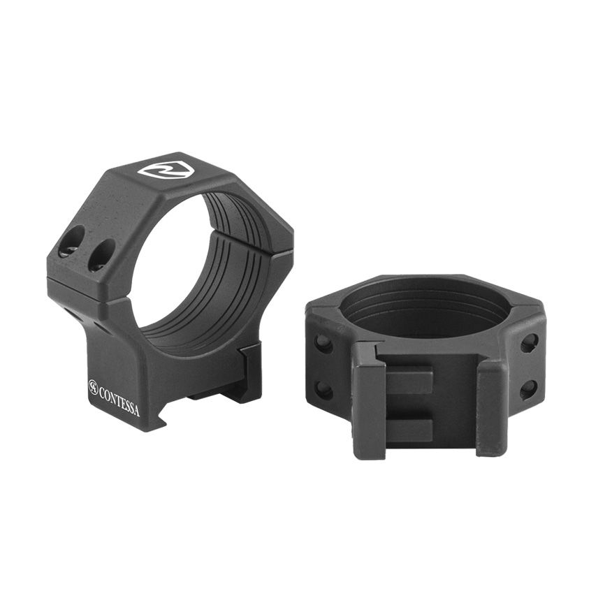 Riton Contessa 30mm Light Picatinny Rings, 12mm
