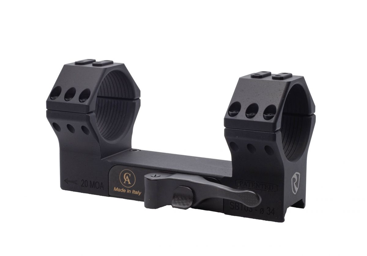 Riton Optics 34mm QD 0MOA Picatinny Scope Mount