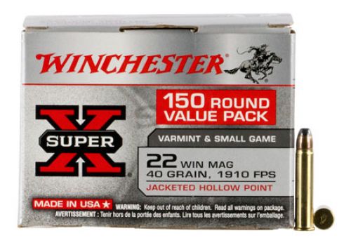 Winchester Super-X 22 WIN MAG JHP 40gr 150rd box