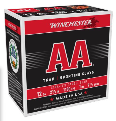 WINCHESTER AA 12G 2-3/4 #7 AA XTRA LIGHT 1OZ 25/250