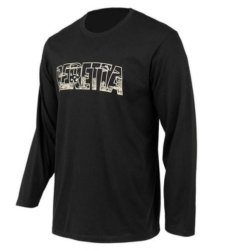 Beretta Mens Vista Camo Long Sleeve T-Shirt Black XLarge