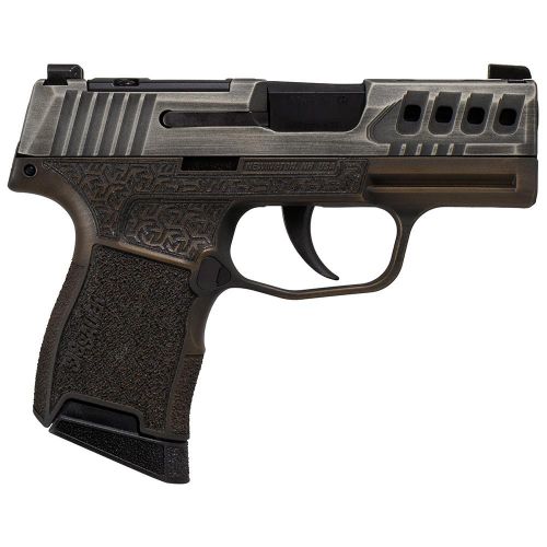 Sig Sauer P365 Gold Bug Handgun 9mm luger 10rd Magazines(2) 3.1
