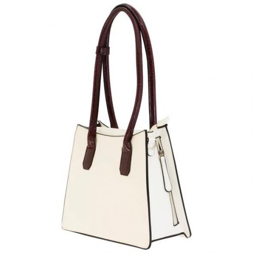 Rugged Rare Myla Concealed Carry Purse White