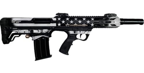 G-Force Arms GFY-1 Bullpup Shotgun 12ga 18.5 in. USA Black and White 5rd