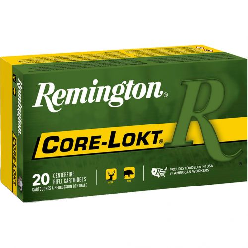 Remington Core-Lokt Centerfire Rifle Ammo 25-06 Rem. 100 gr. Core-Lokt PSP