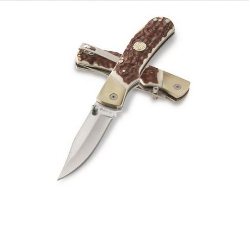 Uncle Henry Next Gen 7UH Folding Knife 3-4/5" Clip Point Blade Staglon Box