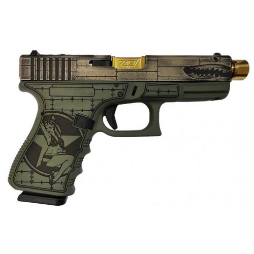 Glock 19 G3 Bomber Shark Mouth 9mm Semi Auto Pistol