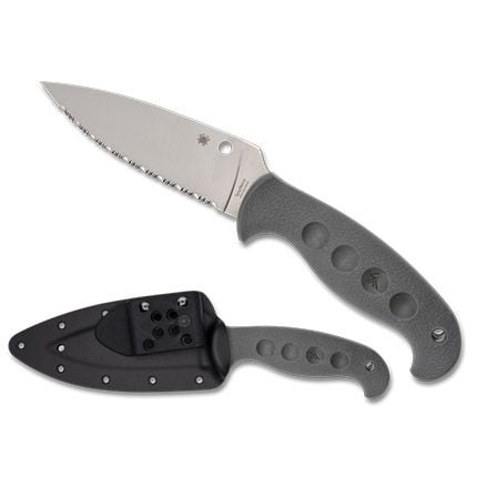 Spyderco Temperance Lightweight Sprint Run Fixed Blade Knife 4.46