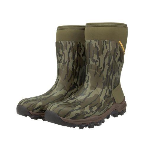 Muddy DV8 13 Non-Insulated Boots Mossy Oak Bottomland Size 11D