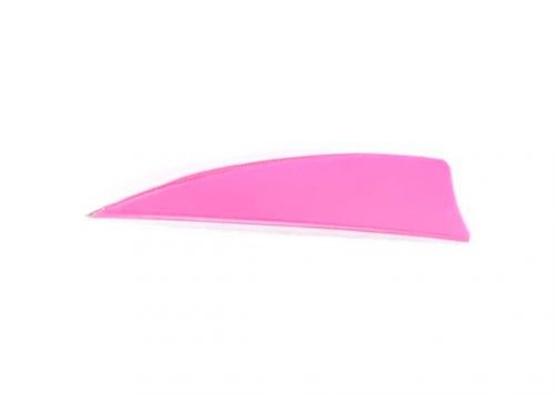 Trueflight Shield Cut Feathers Pink 3 in. RW 100 pk.